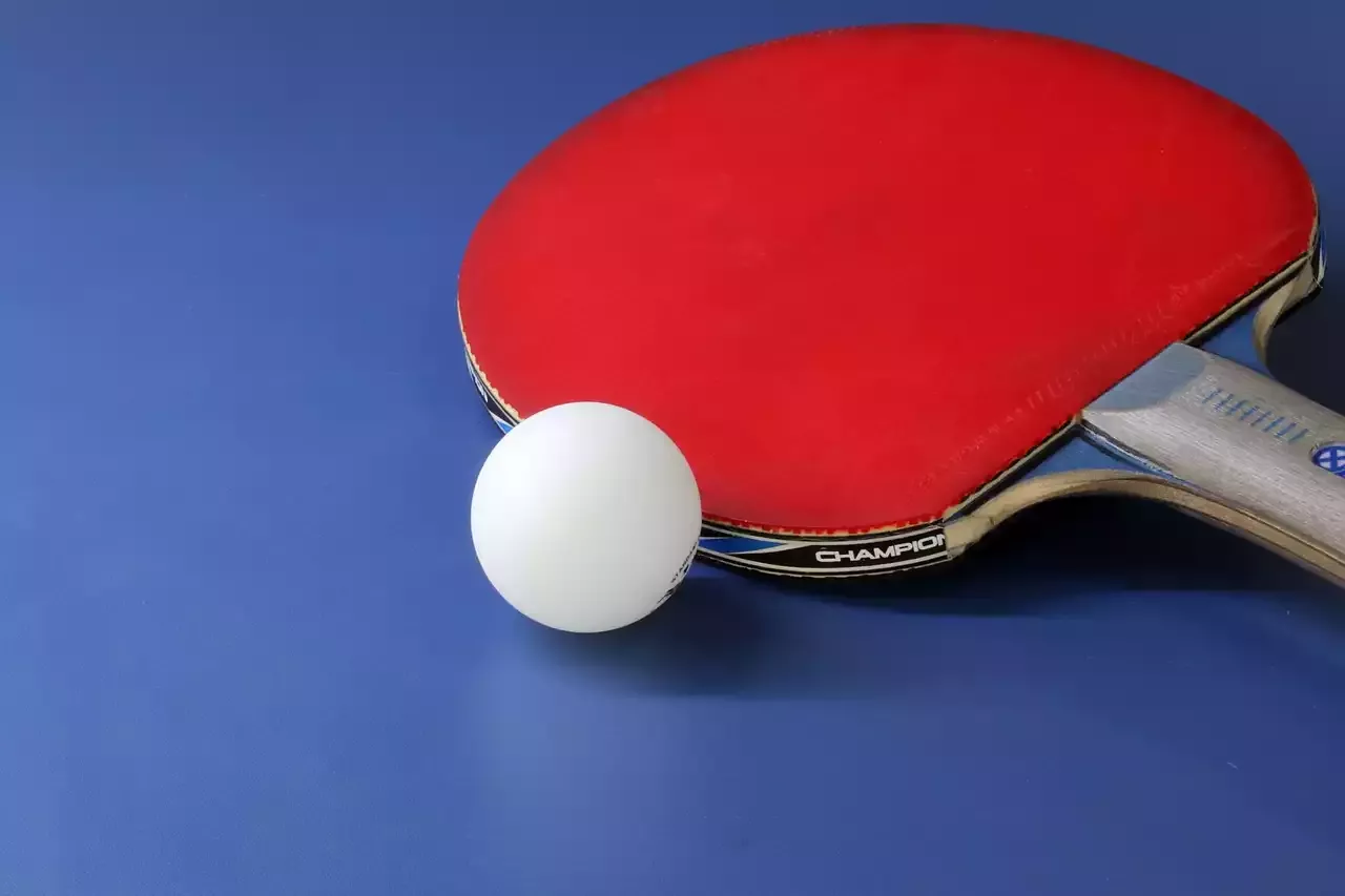 Jouer au tennis de table en famille